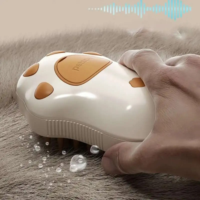 Cepillo peine para Mascota con forma de pata